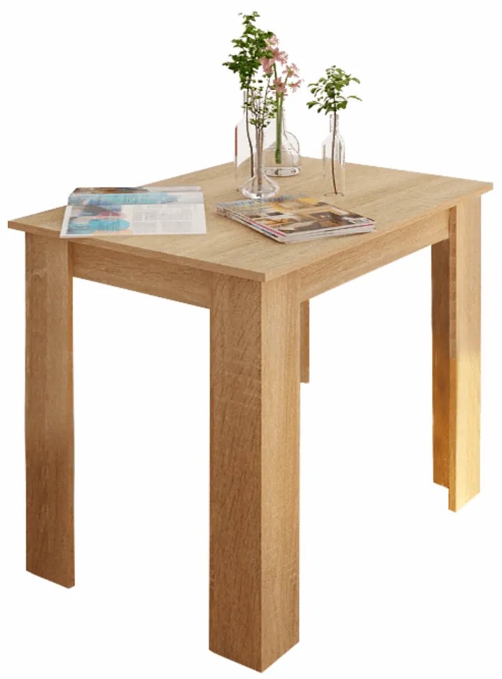 TARINIO étkezőasztal, sonoma tölgy