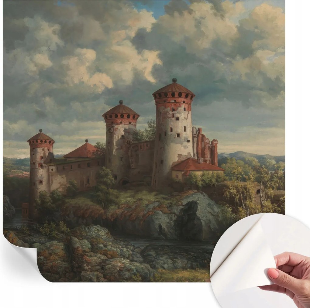 Öntapadós fotótapéta Falra 3D Loft Romantikus táj 250x250 cm