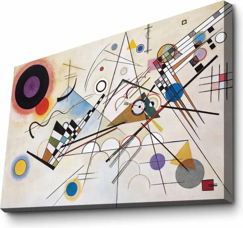4570KANDINSKY006 Kandinsky vászonkép, 45 x 70 cm
