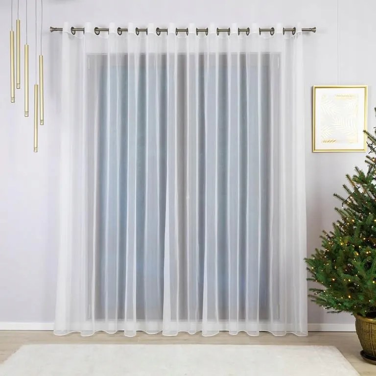 Fehér Fátyolfüggöny Áttetsző. Ma 450X260-AT Küldünk