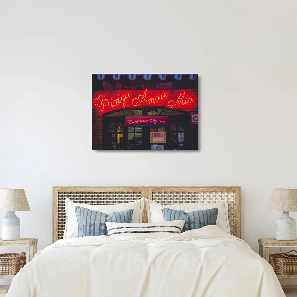 Kép - Amore Mio (üvegen) (70x50 cm)