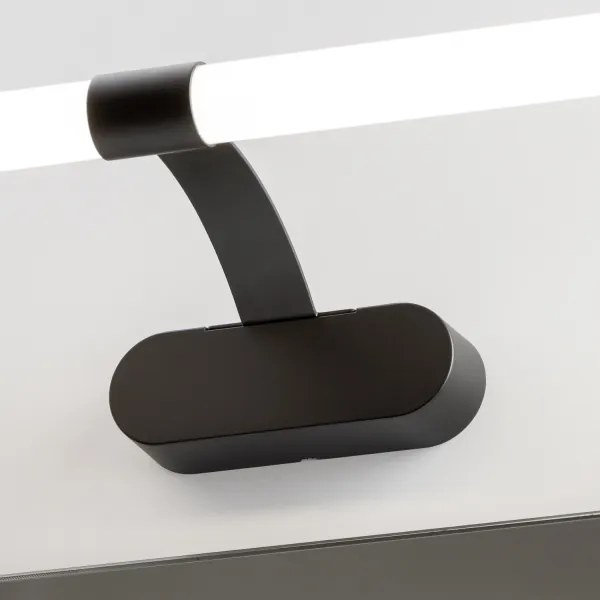 Brilagi - TUBEO LED fürdőszobai tükörvilágítás 8W/230V 60 cm IP44 fekete