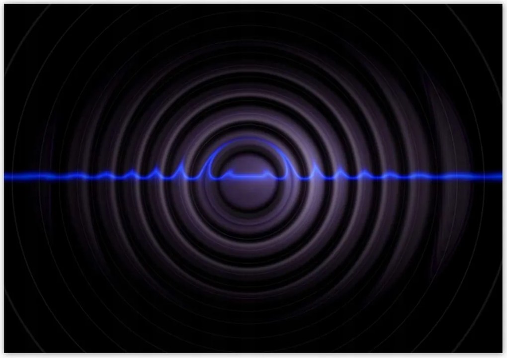 Poszterek 100x70 Zenés hullám