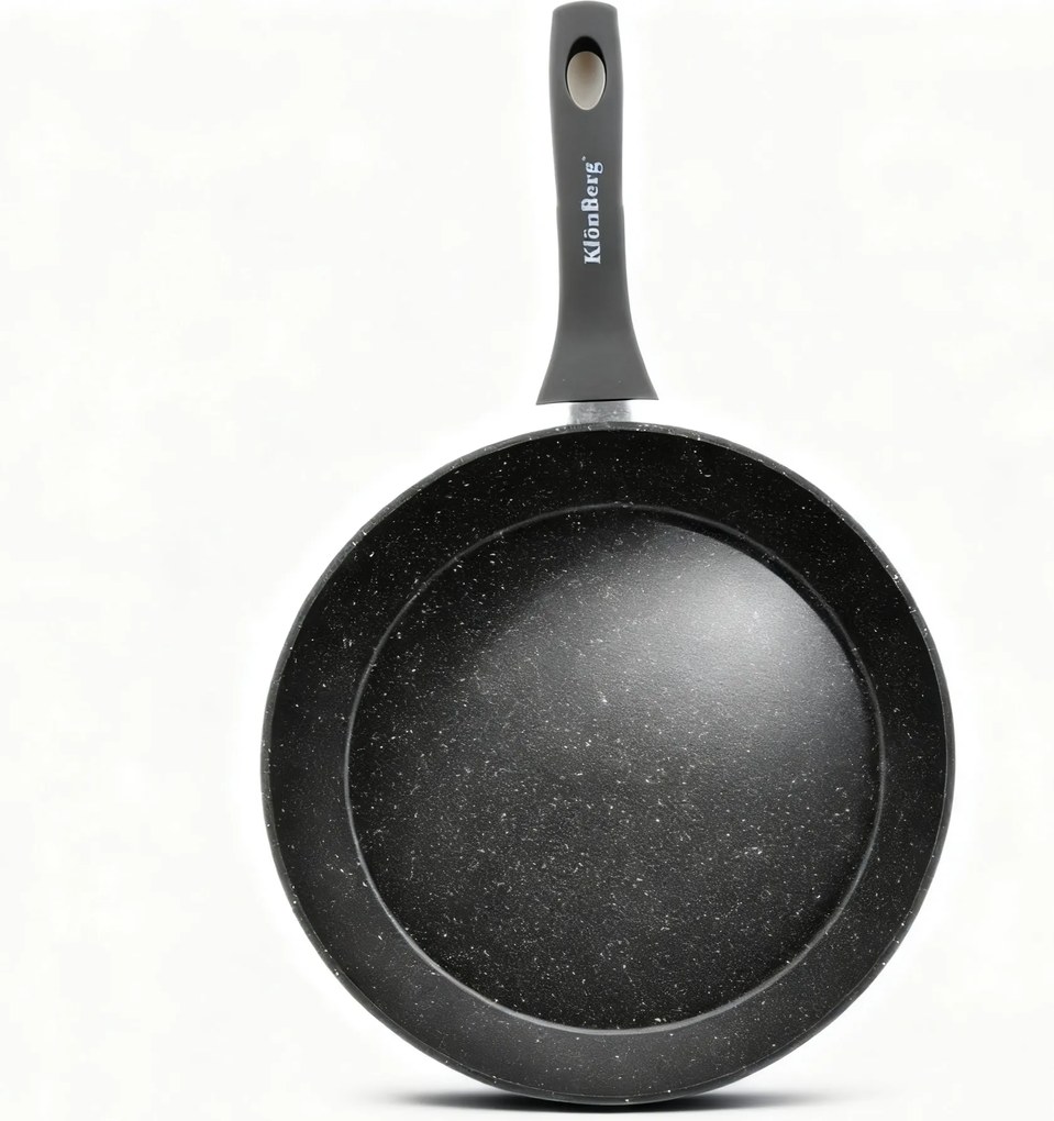 Márvány Serpenyő 18CM Fedél Indukciós Klonberg Gránit 0,9L Kicsi