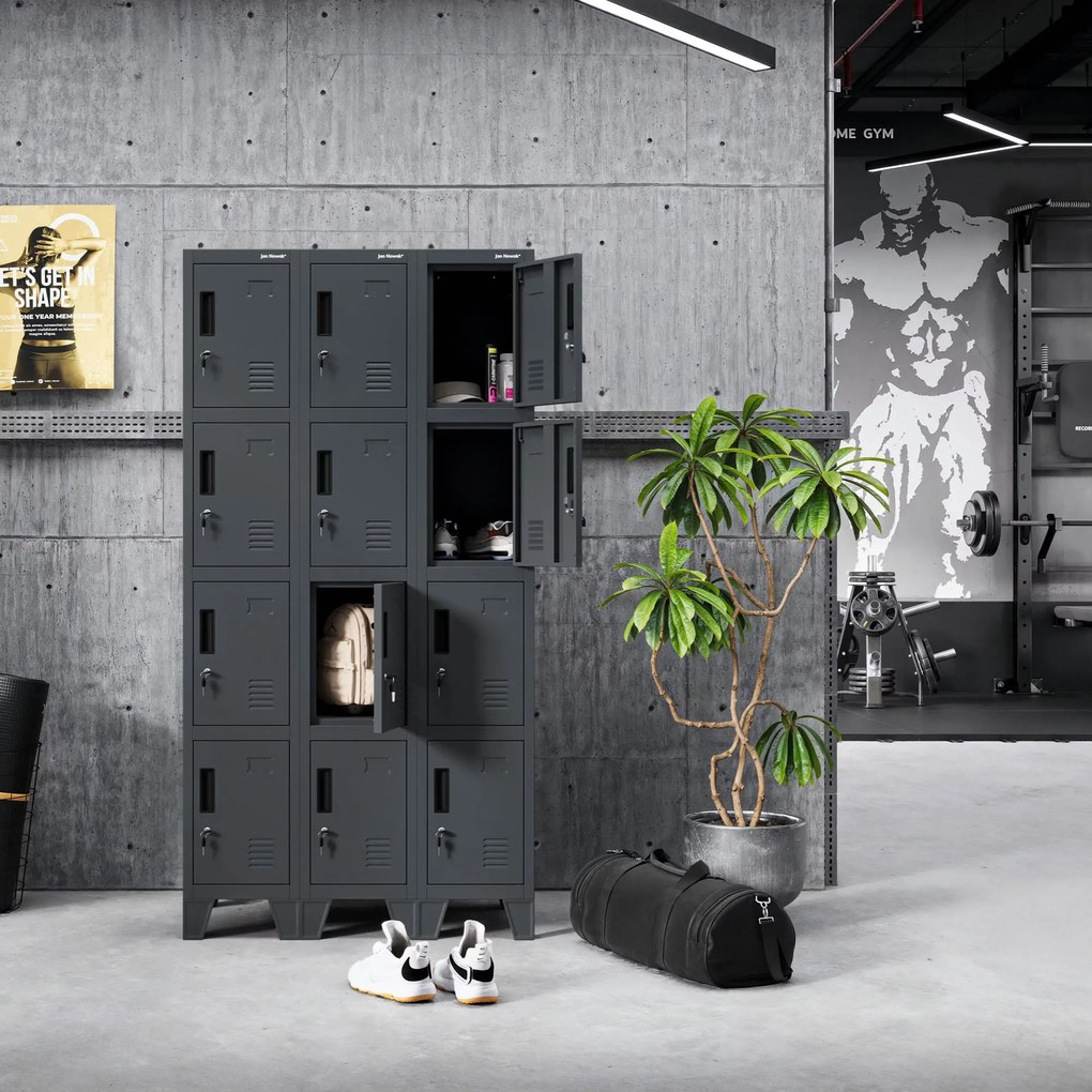 ROBERT 1 Plus rekeszes öltözőszekrény 292 x 1720 x 450 mm