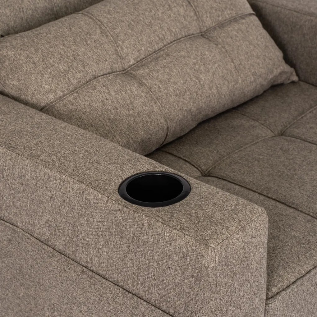 Fotel Rozkładany SOLOR Beżowy