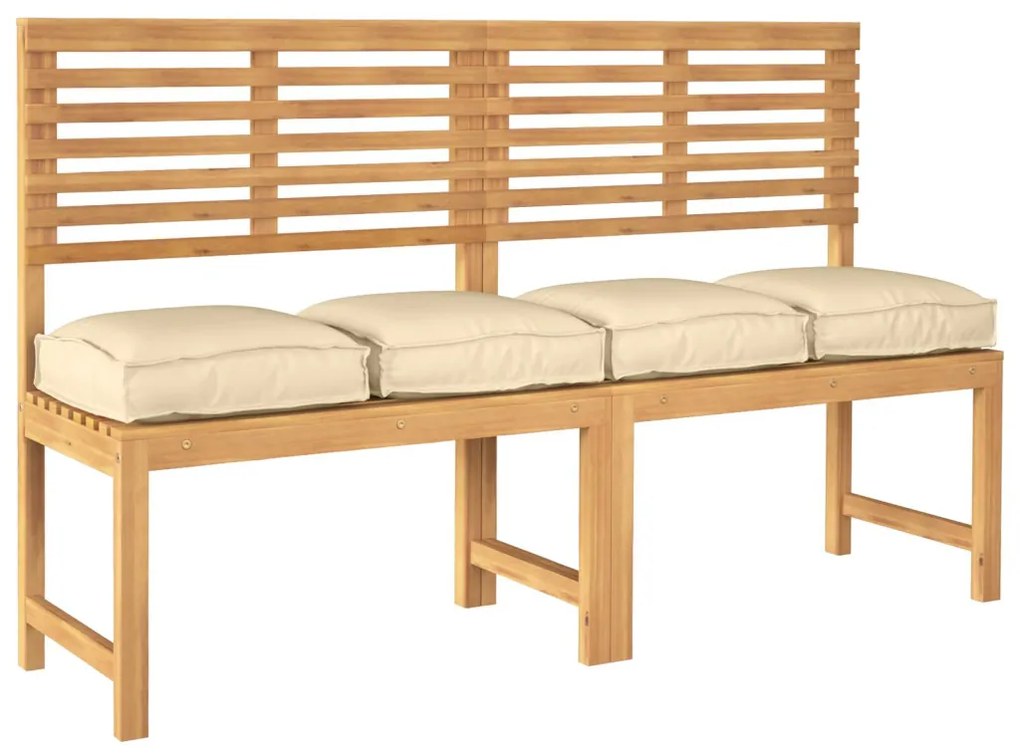 Pallet párnák üléshez 4 db Bézs 40x40x8 cm Oxford szövet