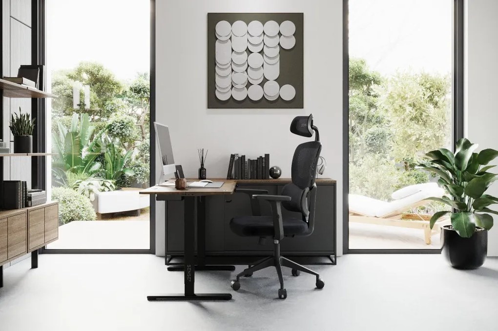 SENSE7 Veno ergonomikus irodai forgószék fekete
