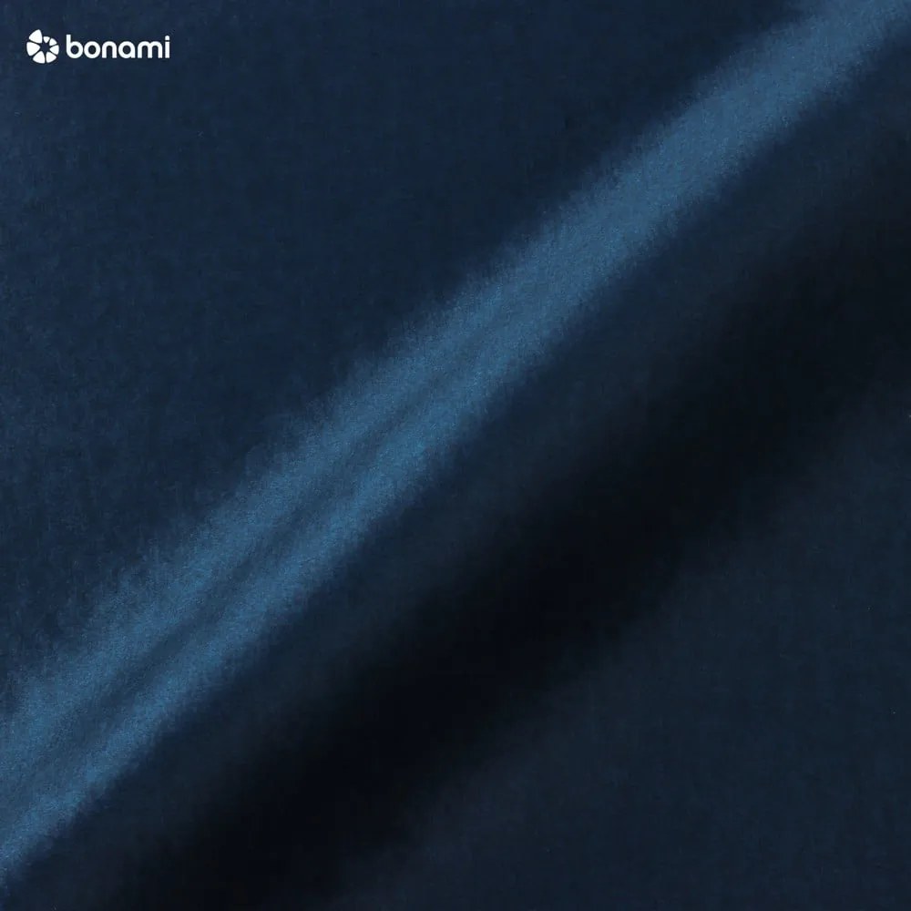 Luca sötétkék kinyitható bársonykanapé - Milo Casa