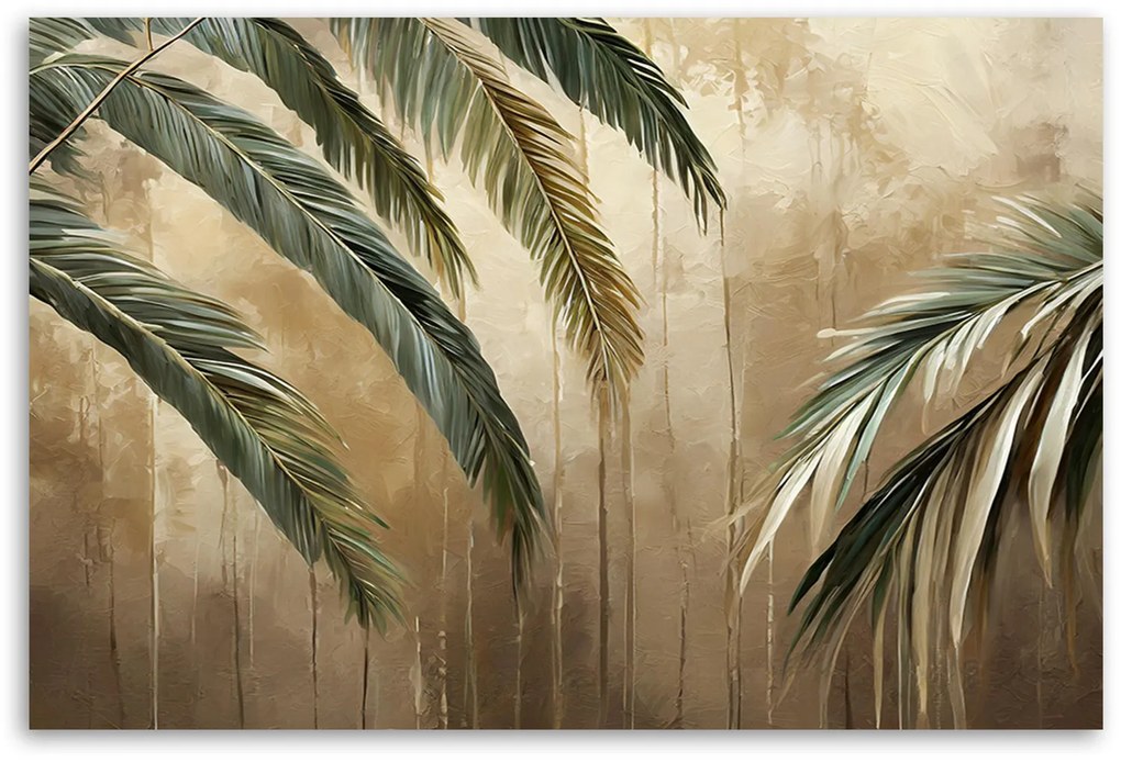 Gario Vászonkép Trópusi pálmafák Méret: 90 x 60 cm