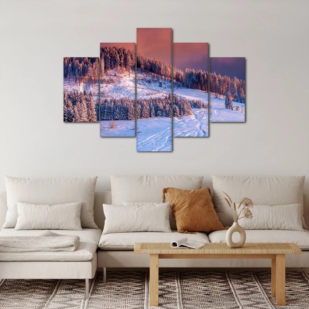 Egy kép egy téli tájról (150x105 cm)