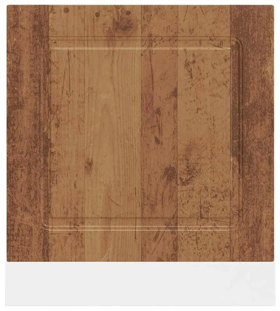 mosogatógép panel Kalmar régi fa 60x1,5x67 cm gépesített fa