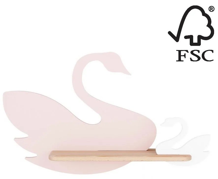 Candellux LED Gyerek fali lámpa polccal SWAN LED/5W/230V CA0420