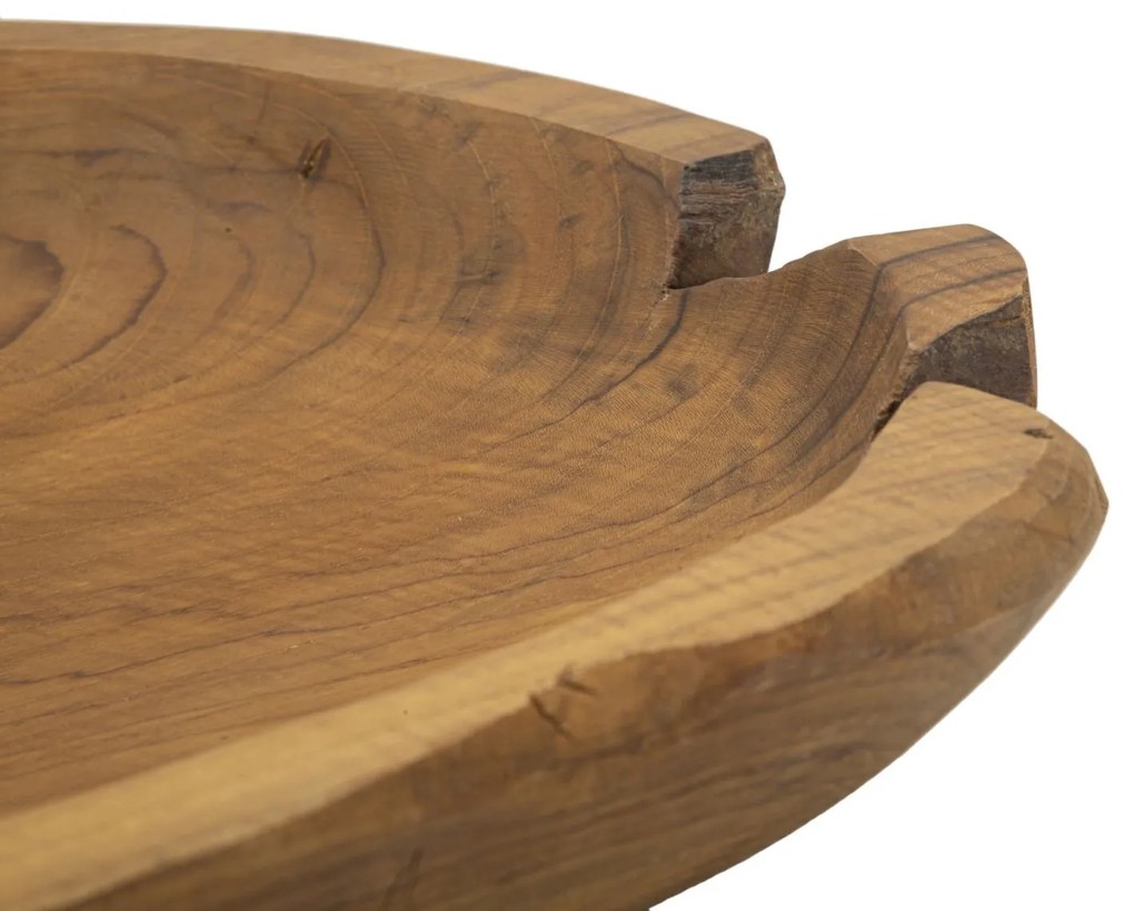 Tálca wahan teak 43x38x7cm
