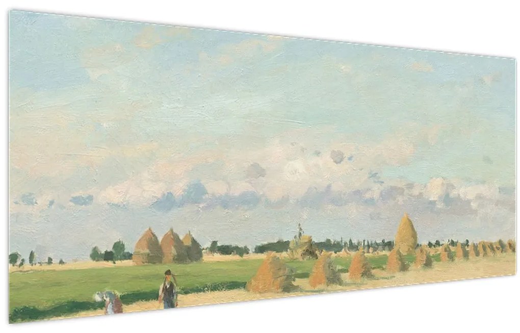 Kép - Camille Pissarro, Landscape, Ile de France, reprodukciók (120x50 cm)