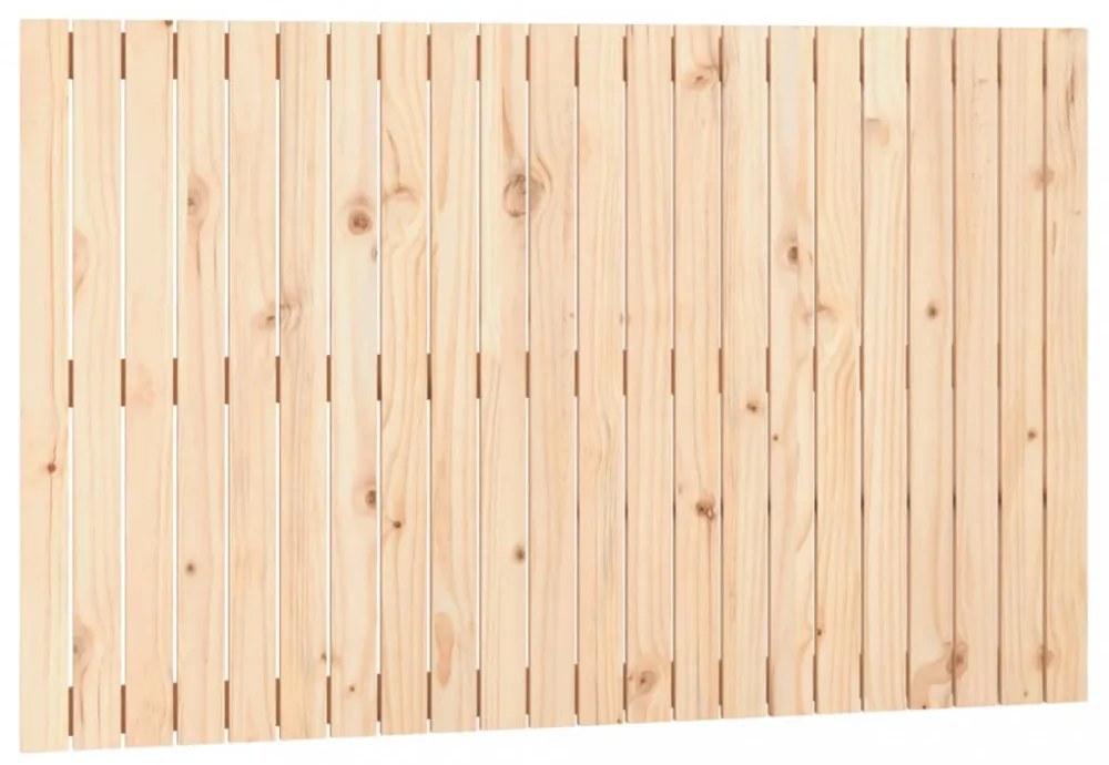 tömör fenyőfa fali fejtámla 140x3x90 cm