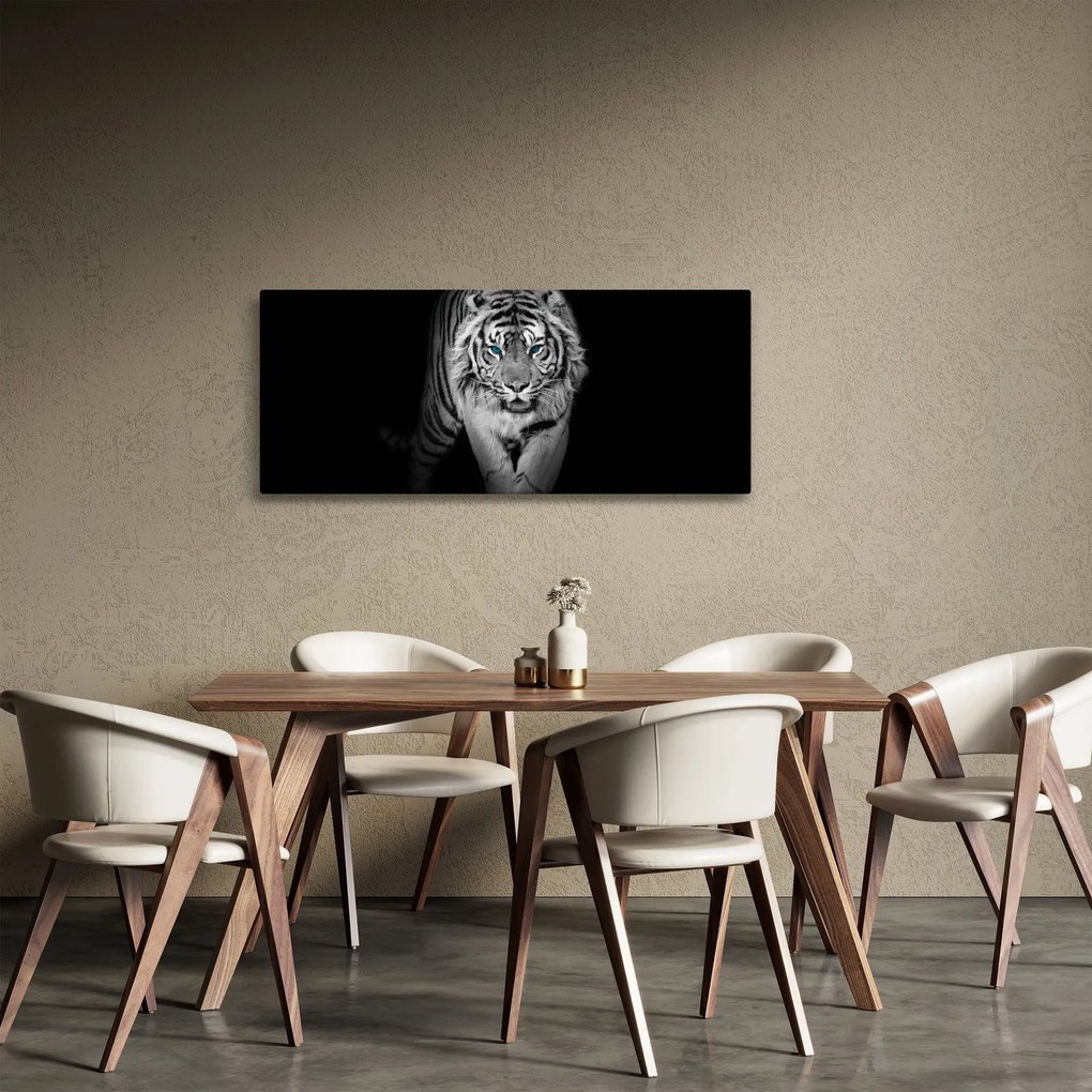 Kép - Tigris kék szemekkel (120x50 cm)