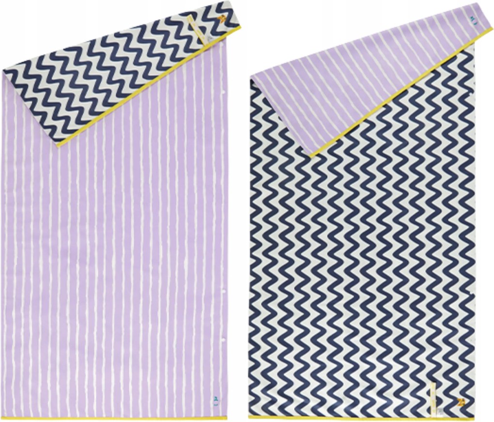 Gyorsan száradó strandtörölköző kétoldalas nagy Mideer Hugz 70 x 140 cm