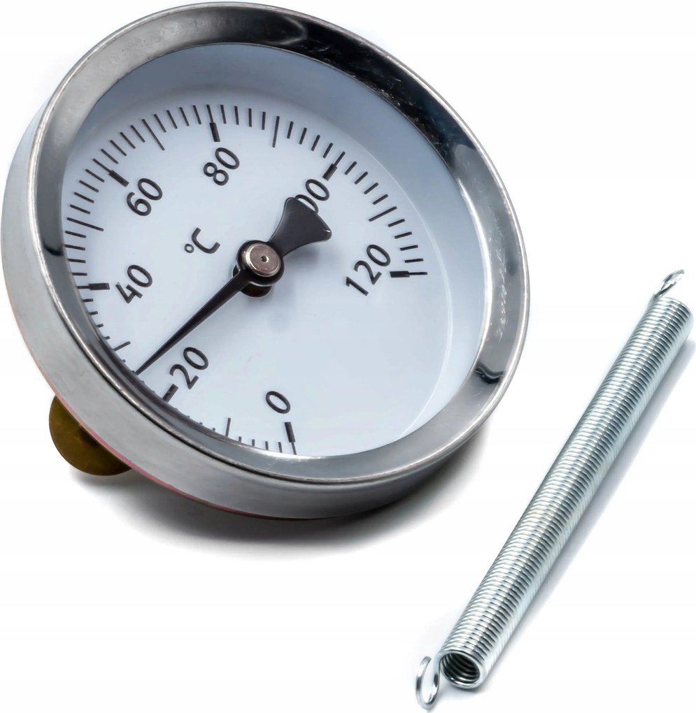 Hőmérő 1/2" Tárcsás 63 mm 120°C Kiváló Minőség