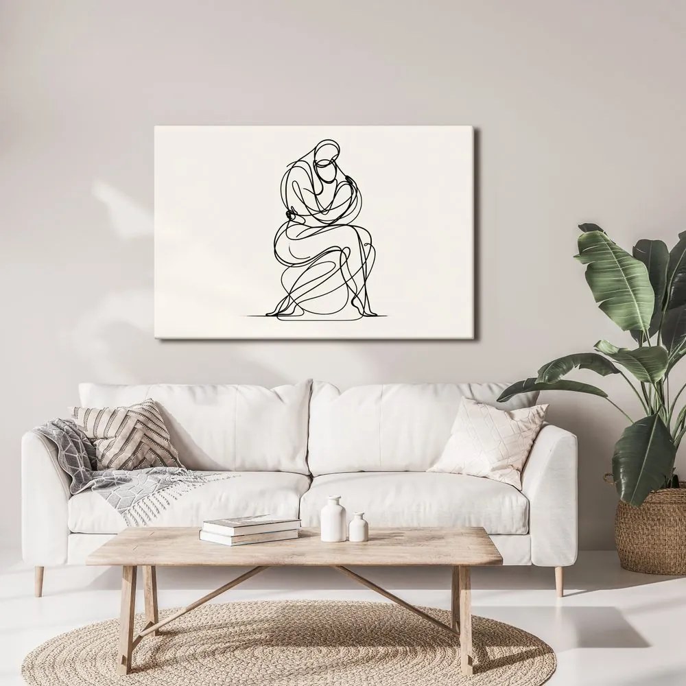 Kép minimalista alakrajz