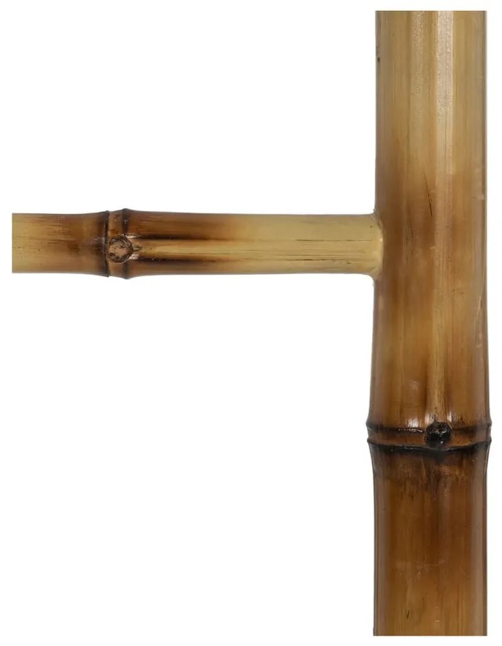 Natúr színű bambusz ruhatartó állvány 50x150x40 cm Manali – Ixia