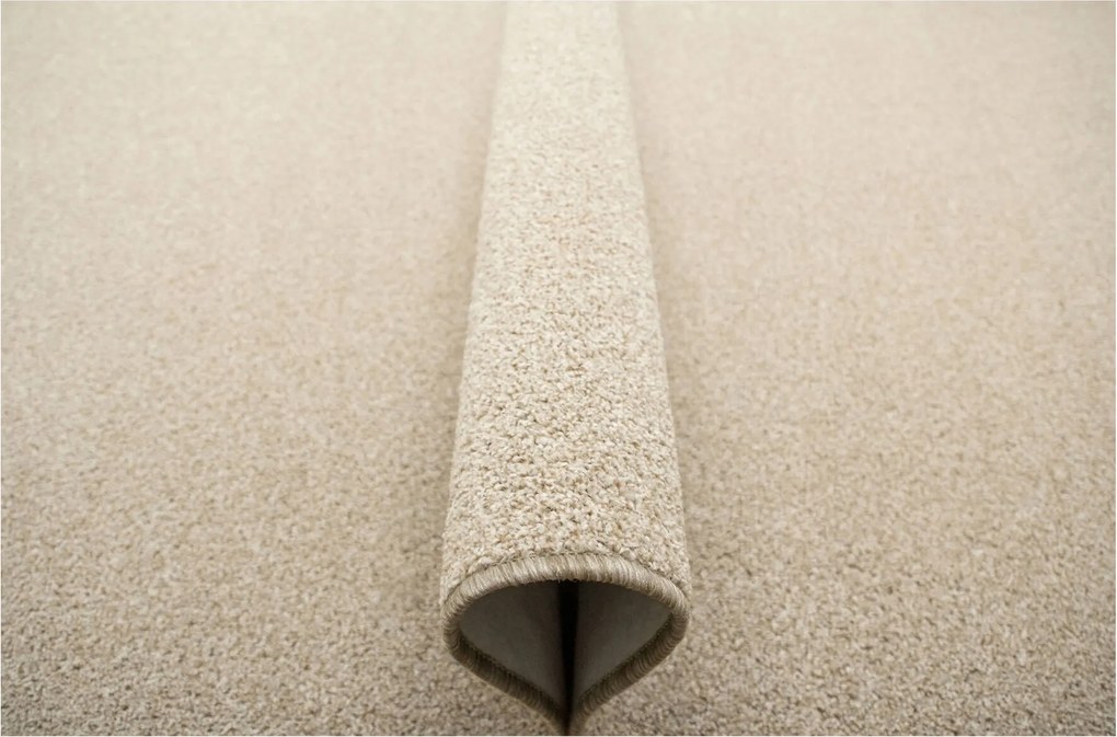 Filc Szőnyeg Puha Gyapjú Bézs Hangulatos Hálószobába Liberty 300x400 cm