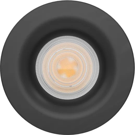 Eglo 902273 -LED fürdőszobai süllyesztett mennyezeti lámpa SALABATE LED/4,9W/230V átm.8,8cm IP65 fekete