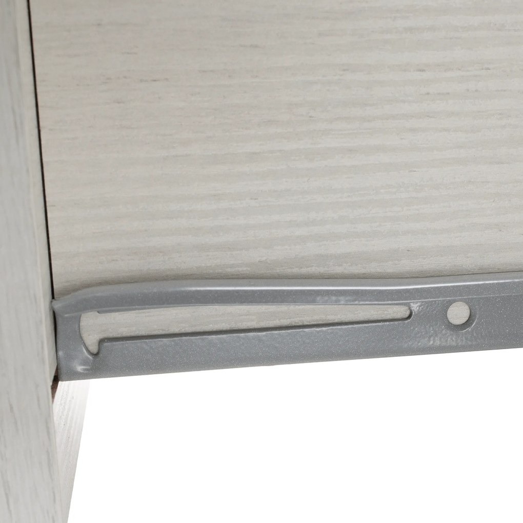 PC asztal typ 80, fehér craft, ANGEL