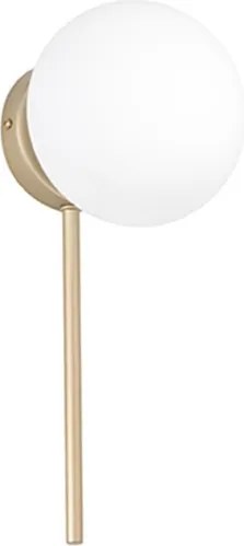Ondaluce - Fali lámpa JEWEL 1xE14/10W/230V arany/fehér