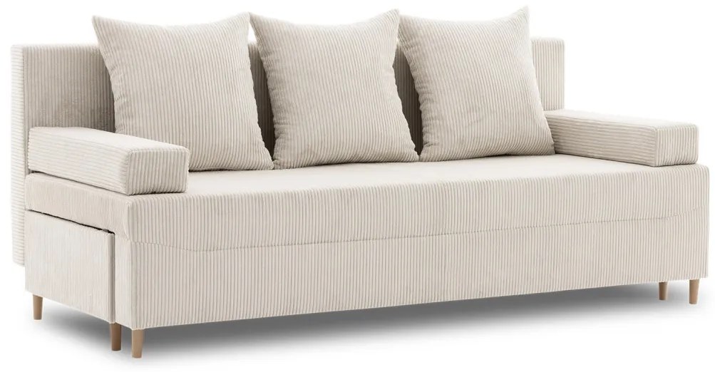 Fireze kanapé, kordbársony, bézs