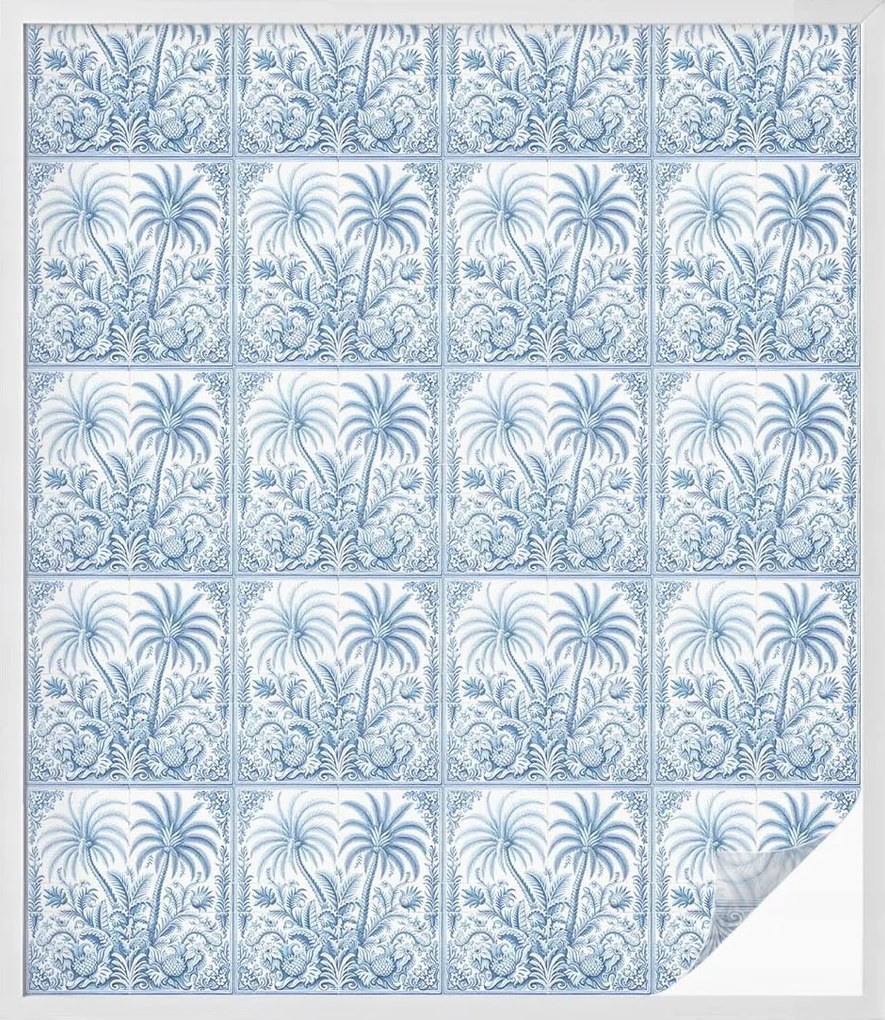 Öntapadós Ablakfólia Adatvédelem Trópusi tájkép 100x116