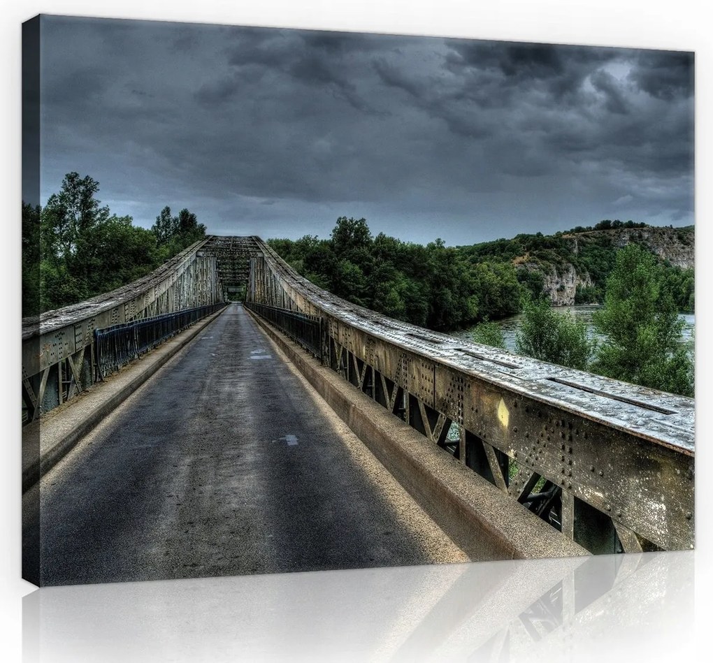 Falikép képek hegyi út 100x75