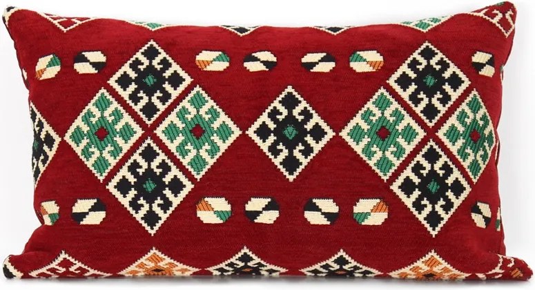 Esmeli díszpárna, piros, 58×33 cm – TR210FLF1113