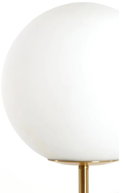 Fehér-aranyszínű állólámpa (magasság 156 cm) Medina – Light &amp; Living