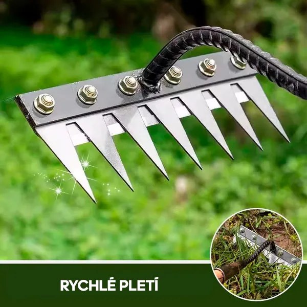 Többfunkciós kerti szerszám a talaj karbantartásához