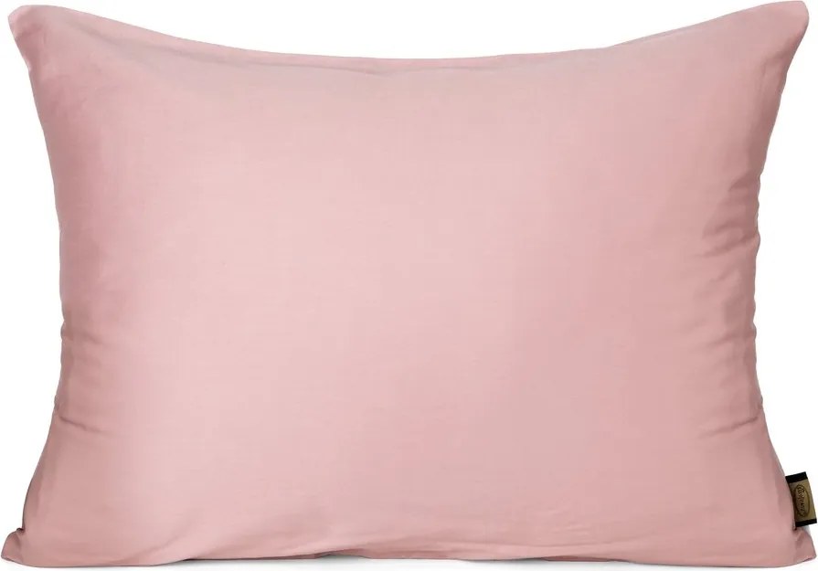 Nova szatén párnahuzat 50x70 Eurofirany púderrózsaszín