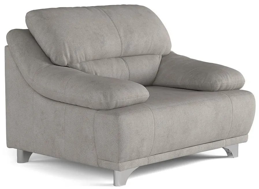 RIMINI fotel világosszürke színben