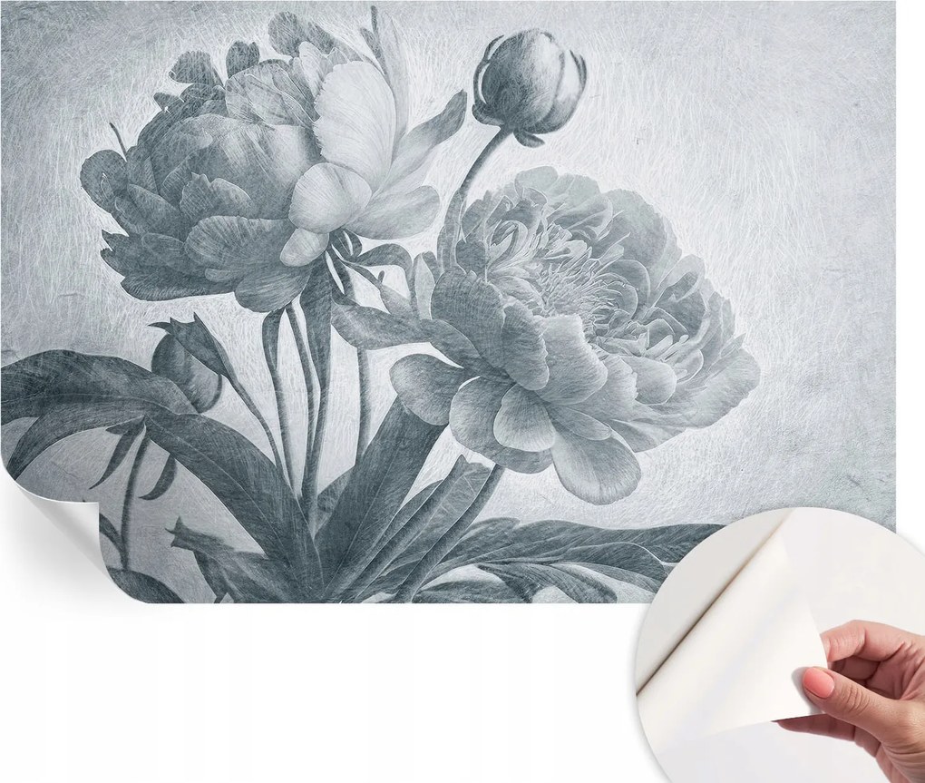 Öntapadós Dekoratív Fotótapéta Hálószobába Virágos elegancia 104x70 cm