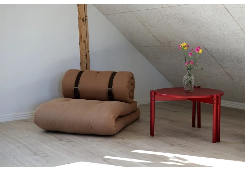 Buckle Up Bordeaux variálható fotel - Karup Design