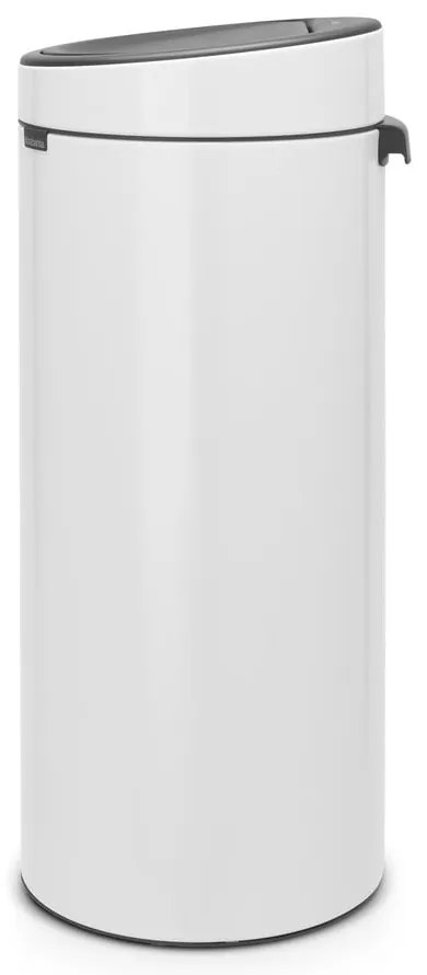 Fehér acél érintésre nyíló szemetes 30 l Touch Bin – Brabantia
