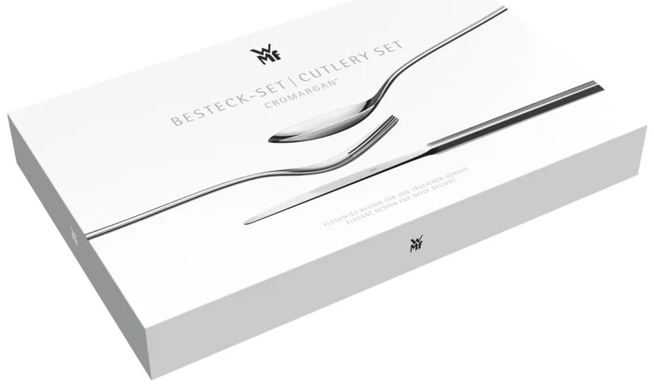 Ezüstszínű rozsdamentes acél evőeszköz készlet 30 db-os Sitello – WMF