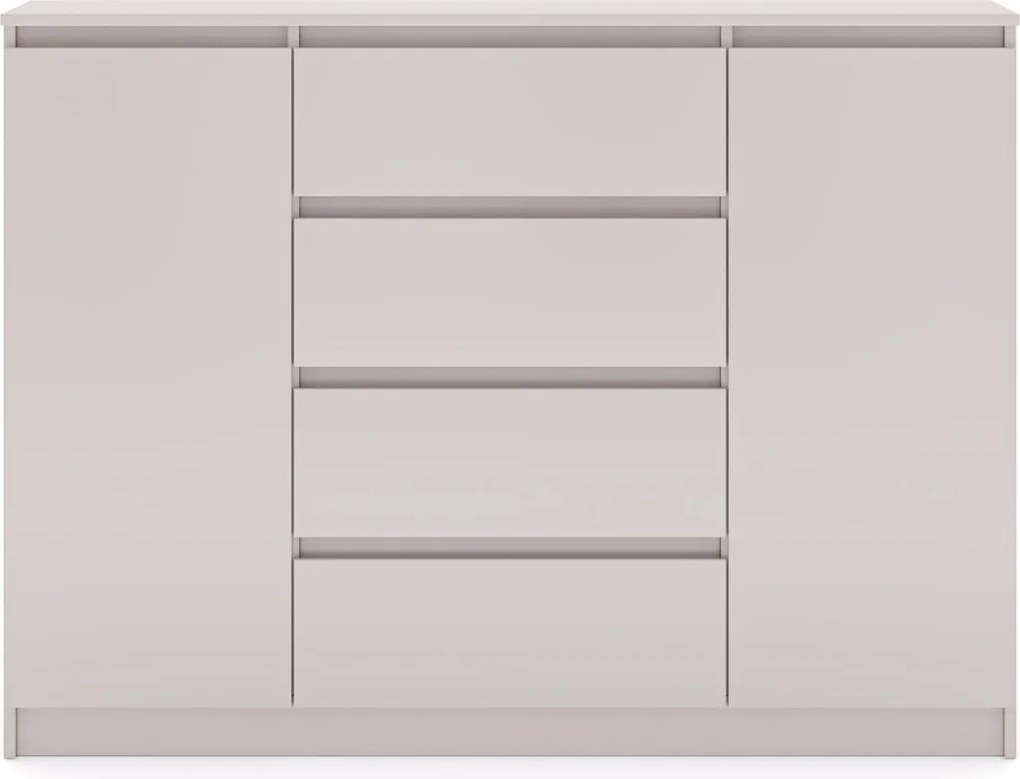SIMPLE Komoda 140 2D4S kaszmir/kaszmir