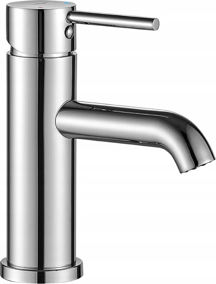 Álló Mosdó Csaptelep Alacsony Króm Csaptelep Kuchinox Mosdóhoz