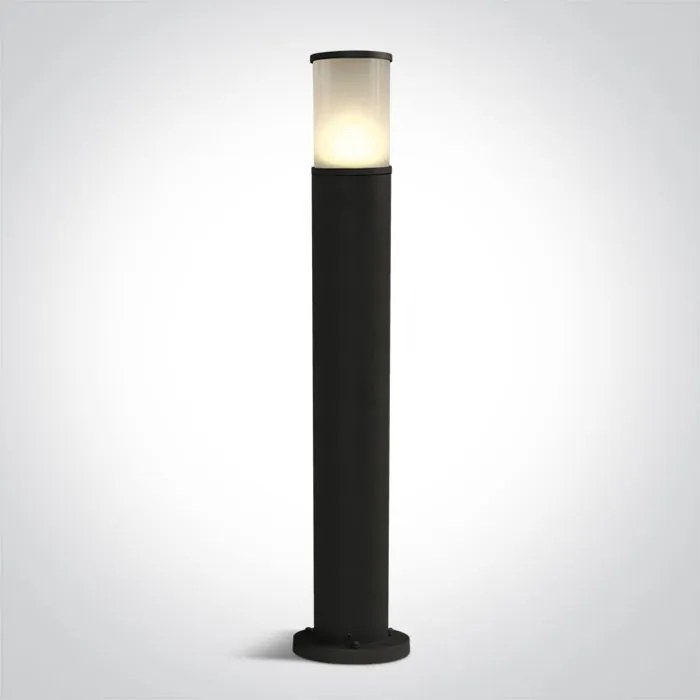 ONE LIGHT 67102-B TUBE LIGHTS Modern Kültéri Állólámpa Fekete E27 IP44