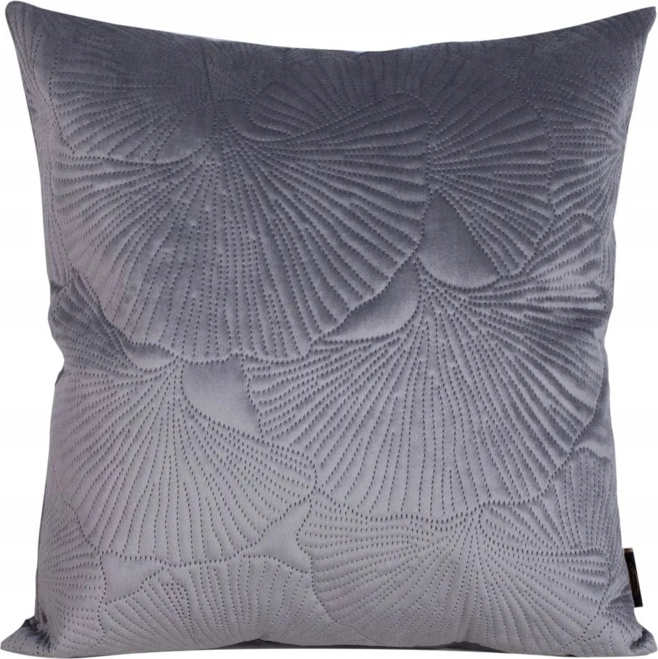 Dekoratív párnahuzat VELVET-58 45x45 Eurofirany acél