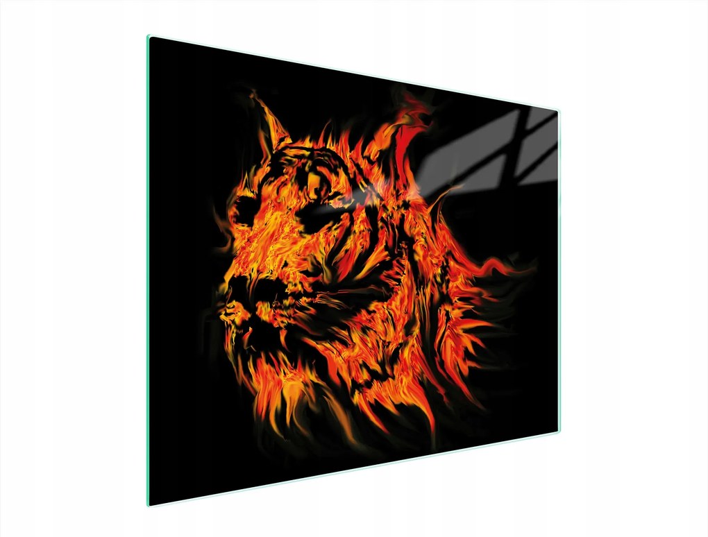 Üveg Vágódeszka 52x40 Tigris Edzett Üveg