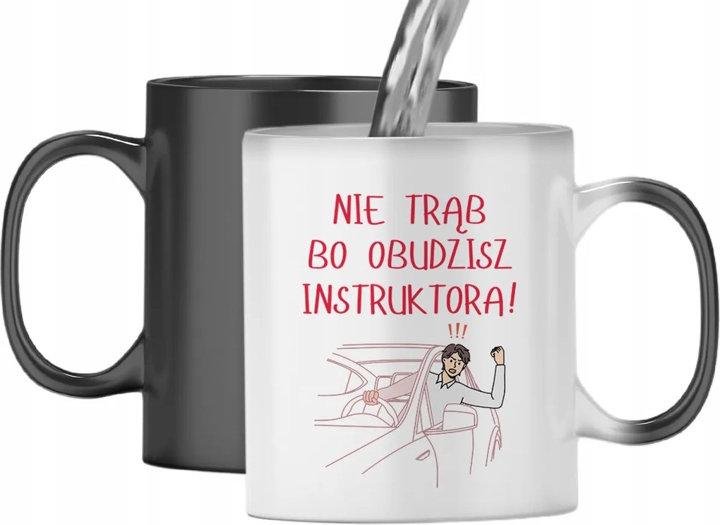 Mágikus Bögre Oktatónak Színváltós, fényképes nyomattal