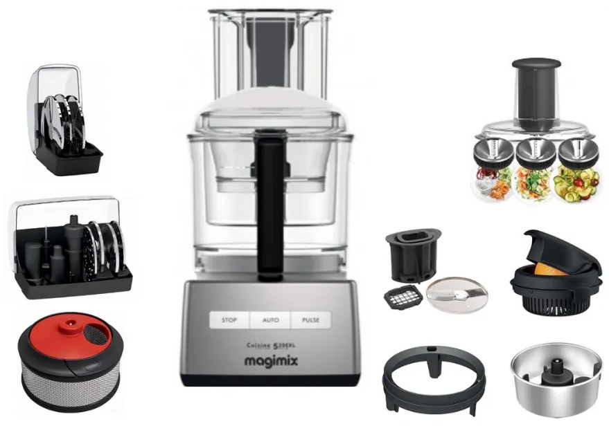 Magimix® 5200 XL konyhai robotgép Premium Plusz csomag