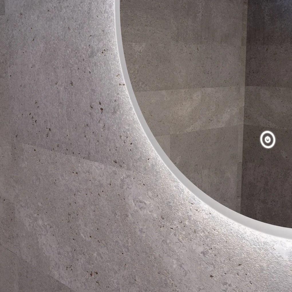 Kerek Led tükör Ø60cm Welland Alpha | Fényerő + színhőfok állítás