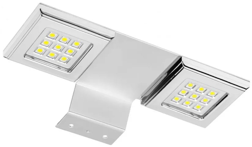 LED Lámpatest, CALDERON, meleg fehér, 180*62mm, 12V, 270lm, 3,2W, kábellel, csatlakozóval